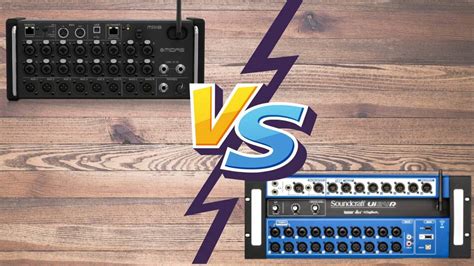 midas mr18 vs soundcraft ui24r